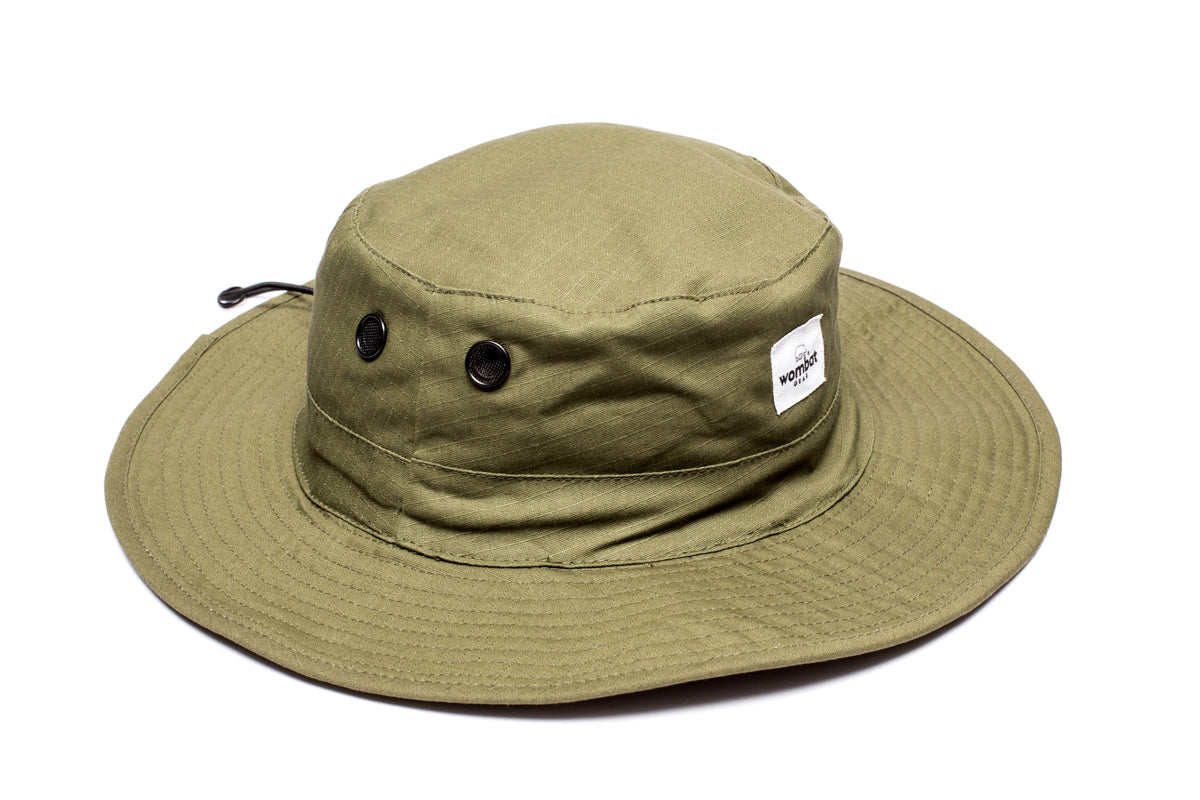 The Ripstop Bush Hat. | Wombat Gear®